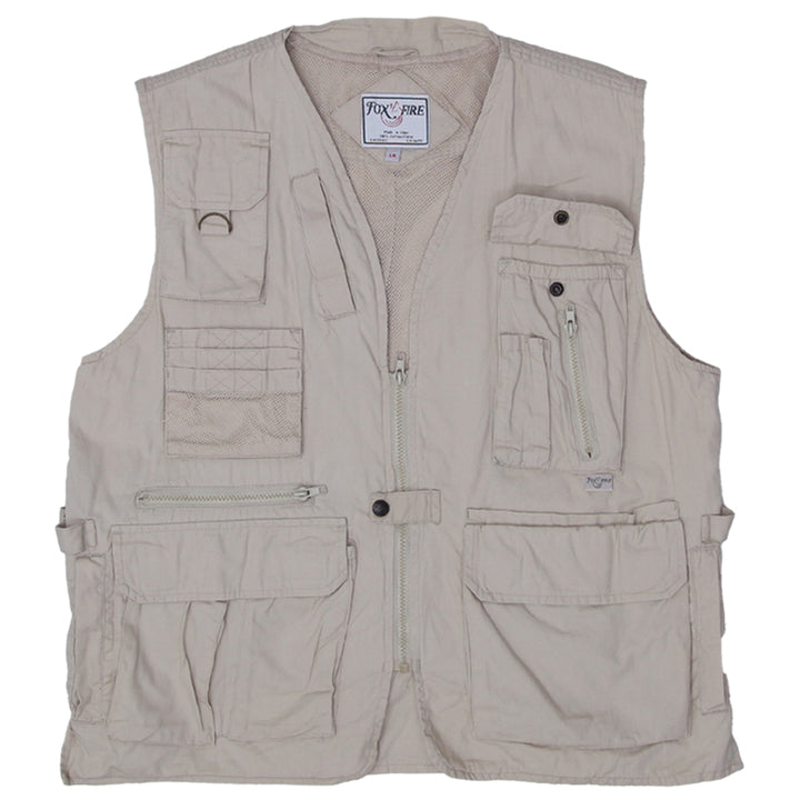 Mens Foxfire Mesh Lined Multi Pocket Vest