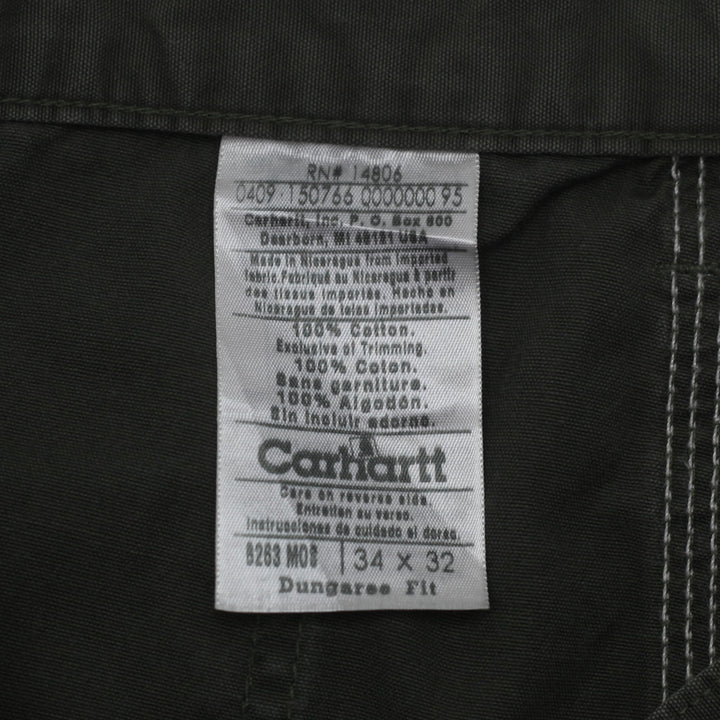 Mens Carhartt B263 MOD Dungaree Fit Work Pants