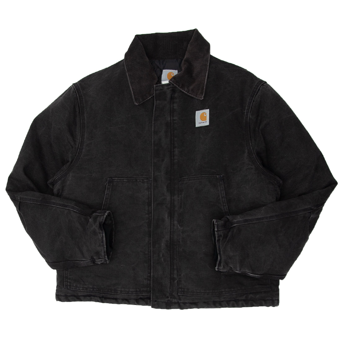 Mens Carhartt J01 BLK Blanket Lined Detroit Jacket Fashion Rerun Vintage