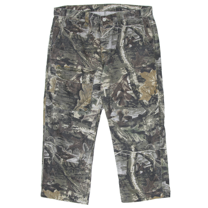 Mens MNML Forest Camo Button Fly Hunting Pants