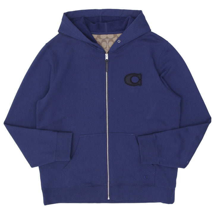 Mens Coach Full Zip Hoodie