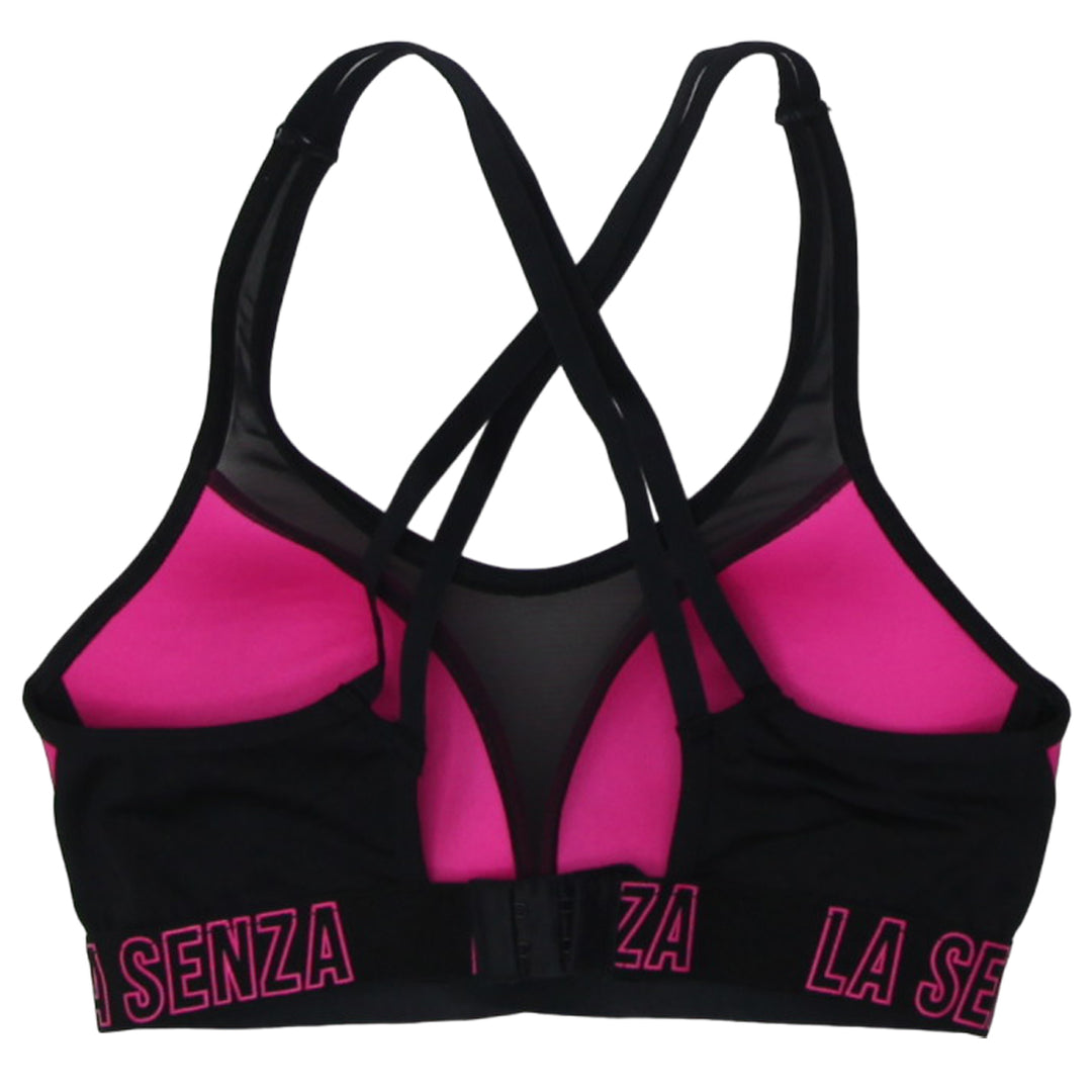 Ladies La Senza Pink Padded Sports Bra