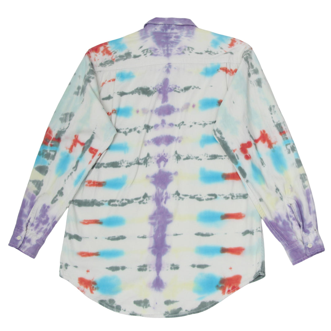 Mens Levi Strauss Tie Dyed Long Sleeve  Shirt