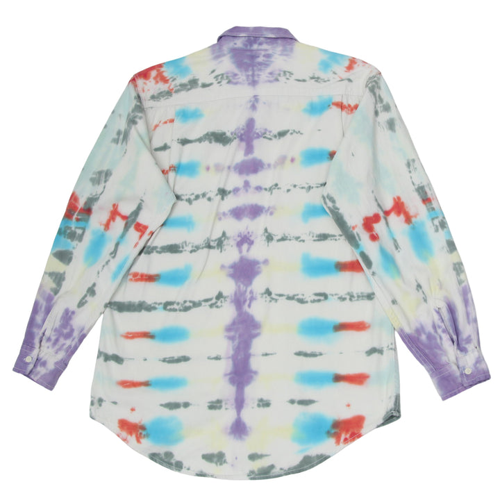 Mens Levi Strauss Tie Dyed Long Sleeve  Shirt