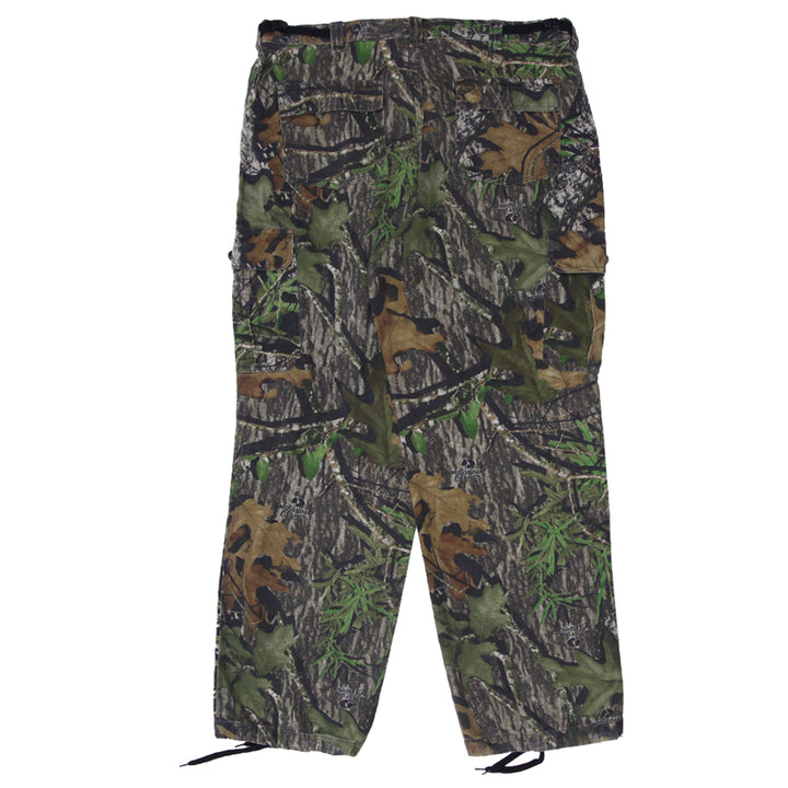 Mens Mossy Oak Field Staff Forest Camo Cargo Pants