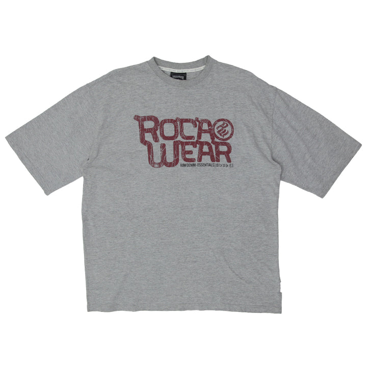 Y2K Mens Rocawear Gray Short Sleeve T-Shirt