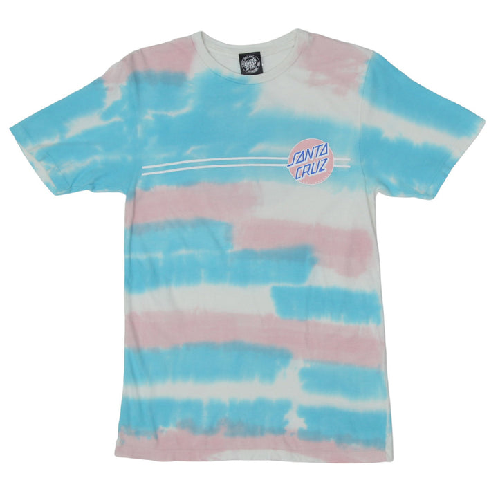 Mens Santa Cruz Skateboards Tie Dye T-Shirt