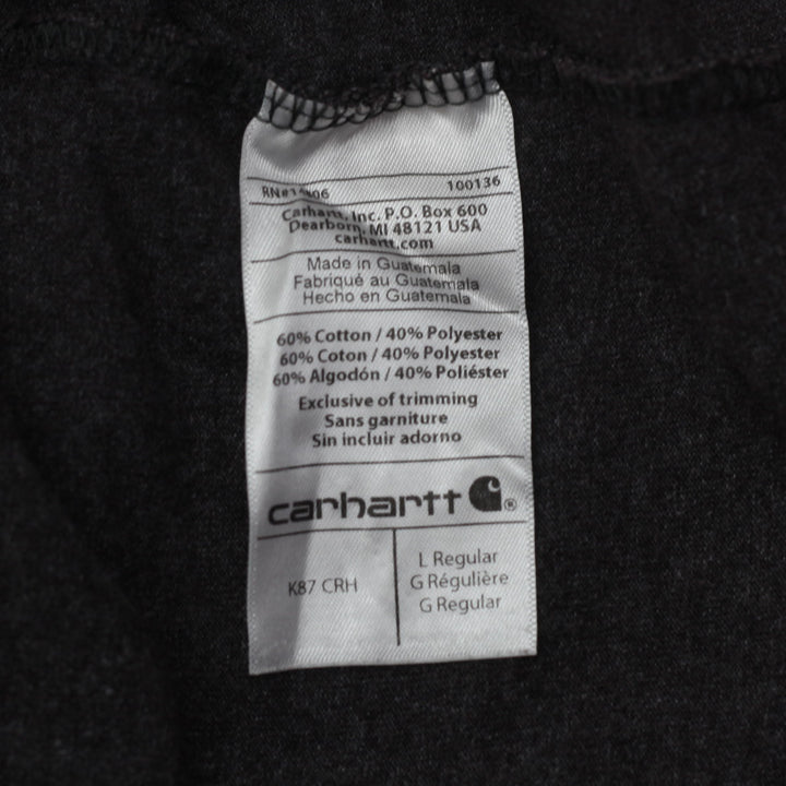 Mens Carhartt Original Fit Pocket T-Shirt Gray