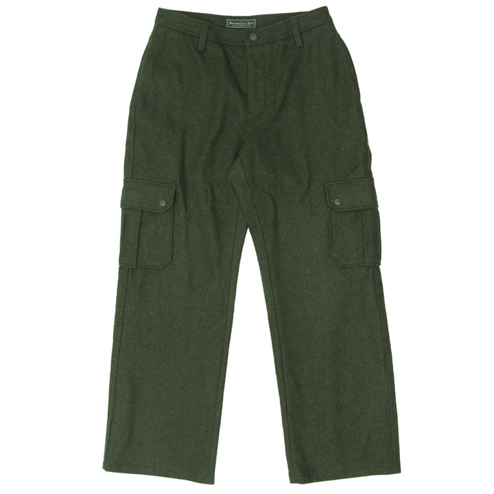 Ladies Abercrombie & Fitch Woolen Button Fly Cargo Pants