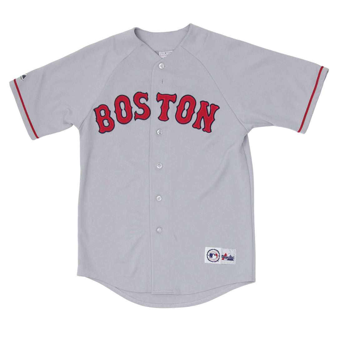 Vintage Majestic Boston Red Sox Garciaparra Baseball Jersey