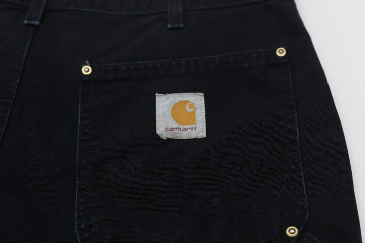 Vintage Carhartt B01 BLK Double Knee Carpenter Work Pants