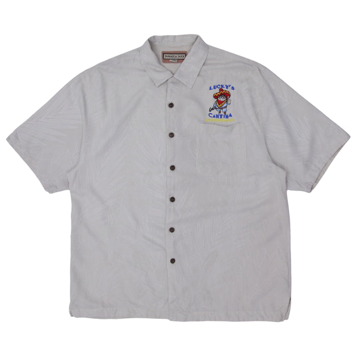 Mens Jamaica Lucky's Cantina Short Sleeve Shirt