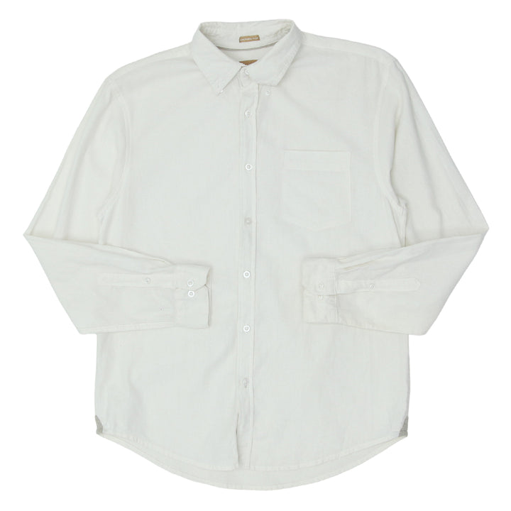 Mens Bruno Long Sleeve Pocket Linen Shirts