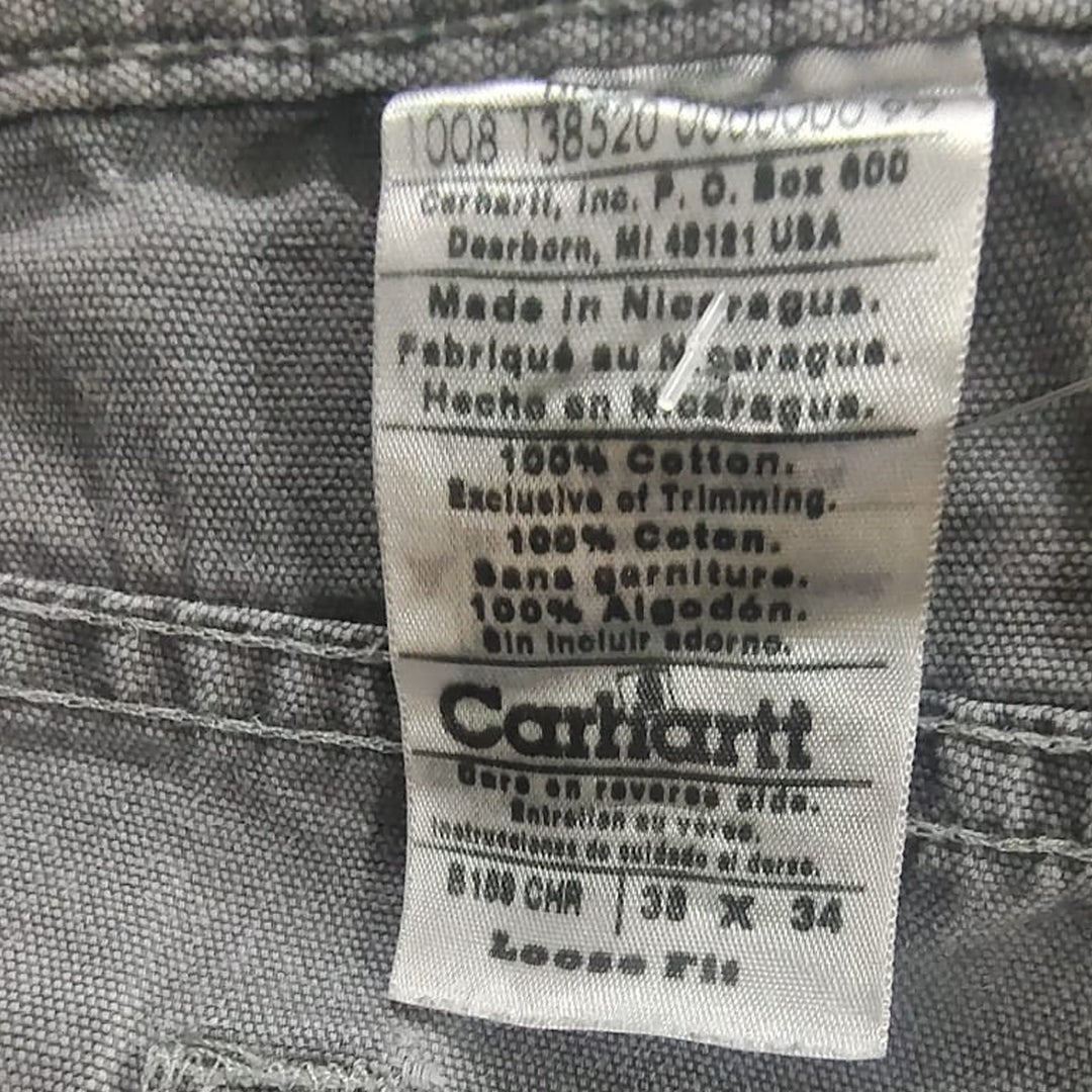 Mens Carhartt Loose Fit Carpenter Work Pants