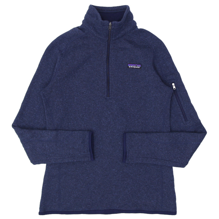 Ladies Patagonia Quarter Zip Fleece Sweater