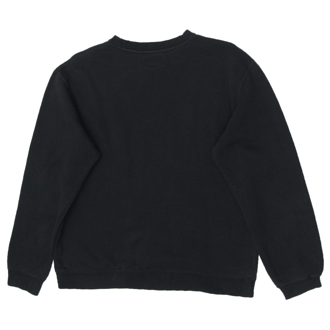 Mens Obey Worldwide Black Crewneck Sweatshirt