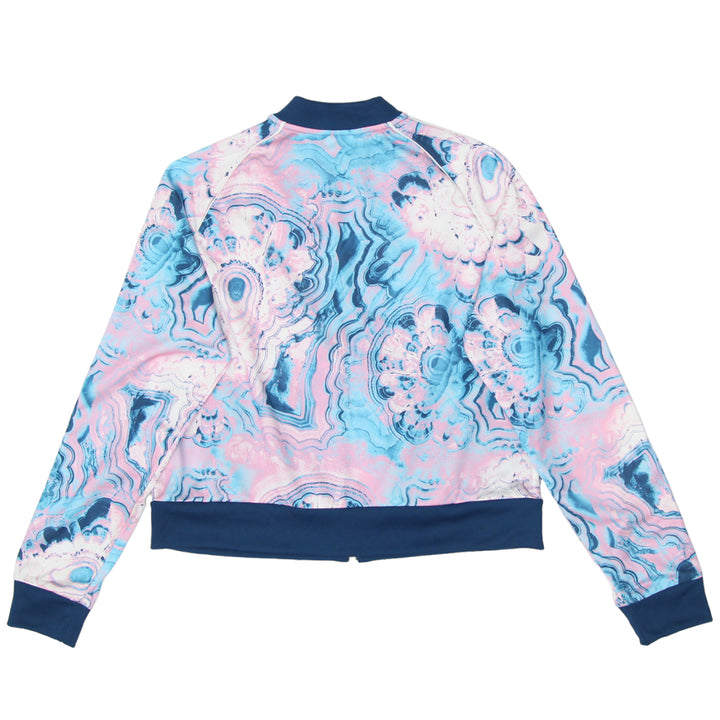 Girls Youth Adidas Originals Full Zip Floral Jacket
