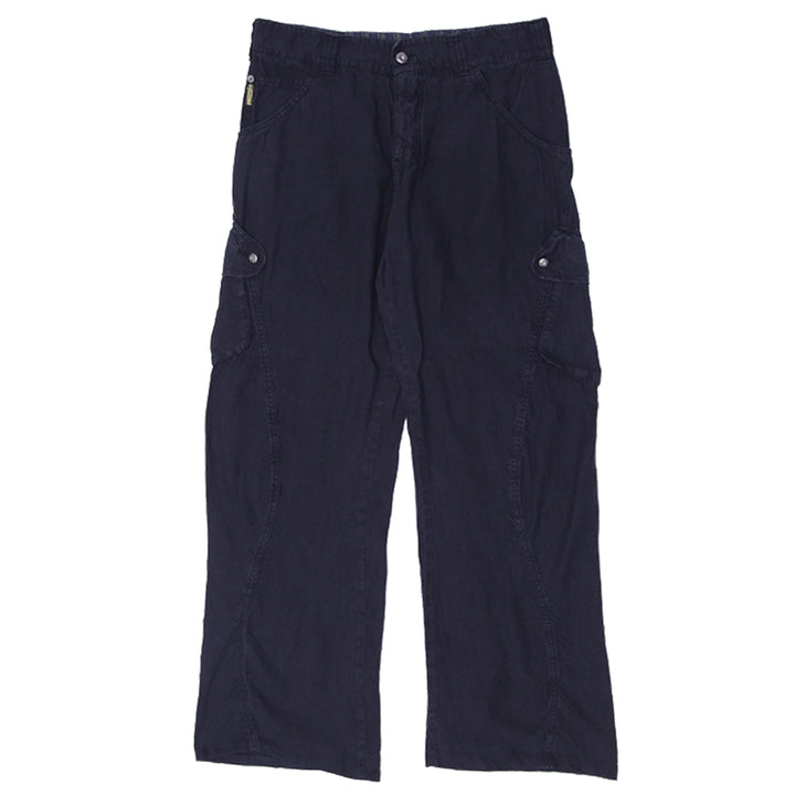 Mens Armani Jeans Cargo Linen Pants