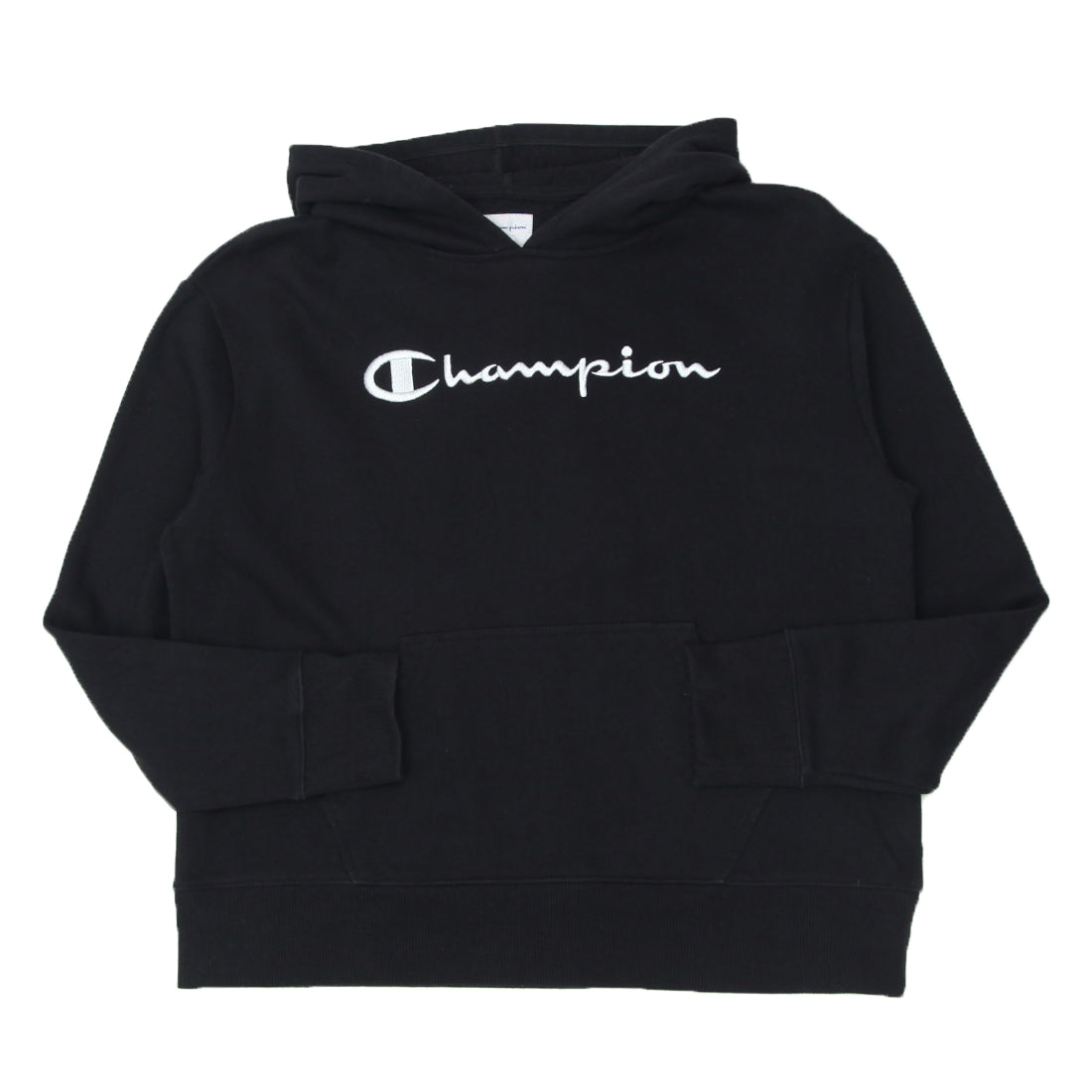 Ladies Champion Black Pullover Hoodie Fashion Rerun Vintage