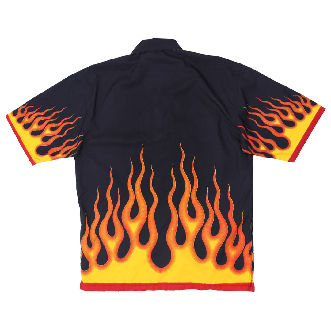 Mens Main Gate NHRA Flame AOP Shirt