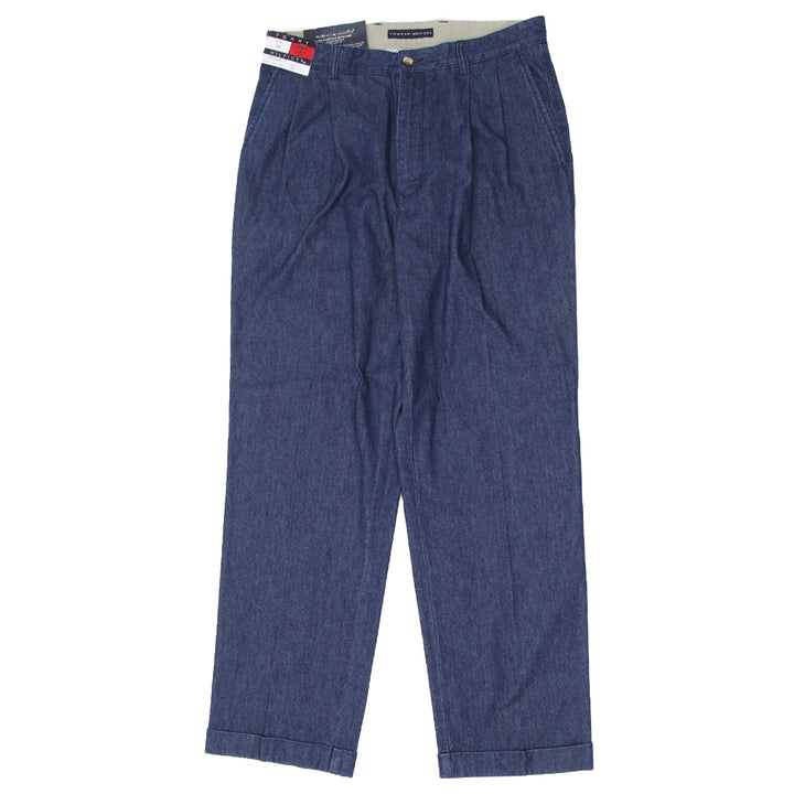 Mens Tommy Hilfiger Pleated Relaxed Fit Pants