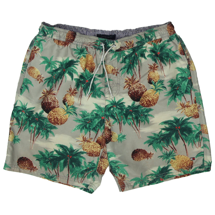 Mens Tommy Pineapple Print Swim Shorts