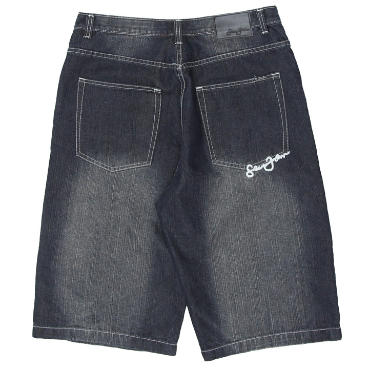 Mens Y2K Sean John Denim Jorts