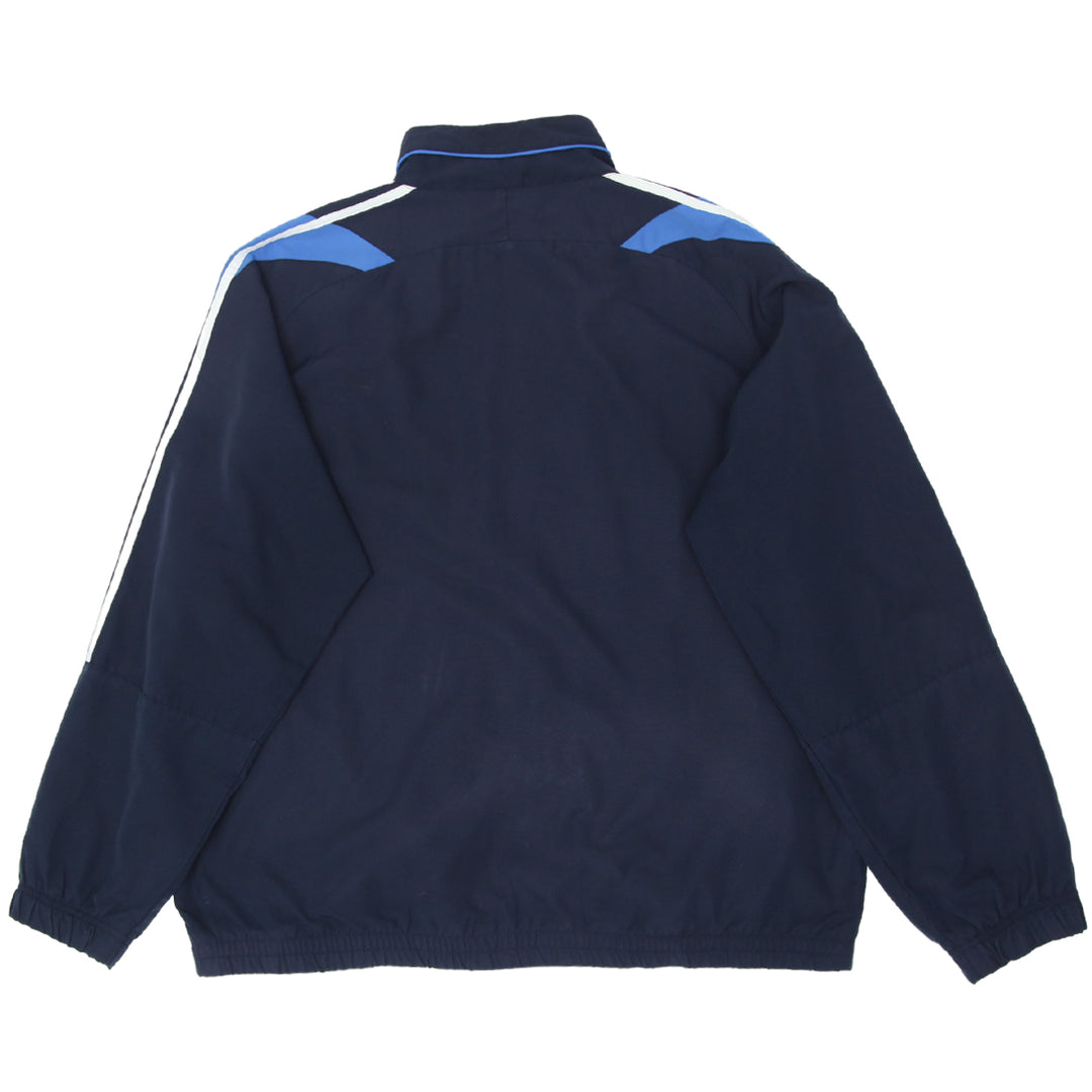 Mens Adidas Embroidered Full Zip Windbreaker Jacket