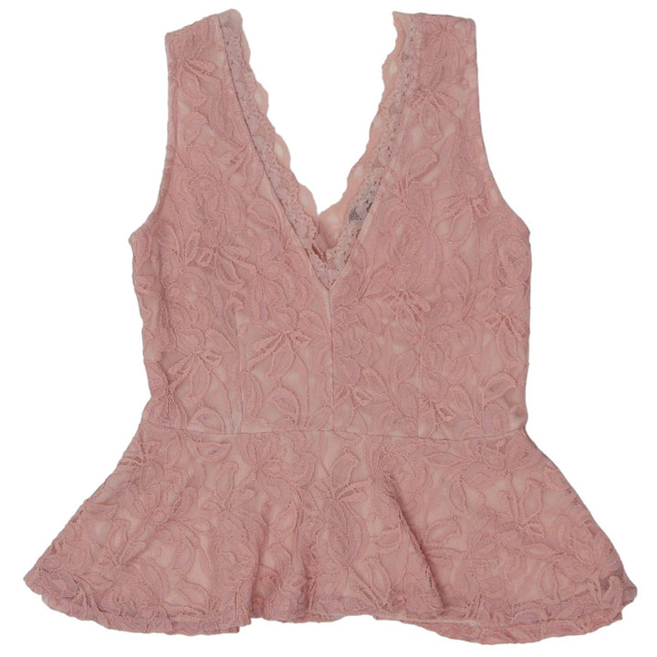 Y2K Sleeveless Lace Top