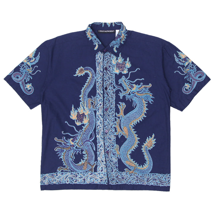 Mens Chateau Works Dragon Short Sleeve Shirt