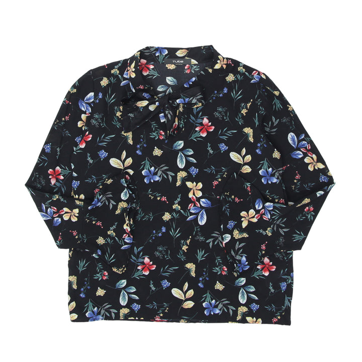 Ladies Tube Floral Long Sleeve Top