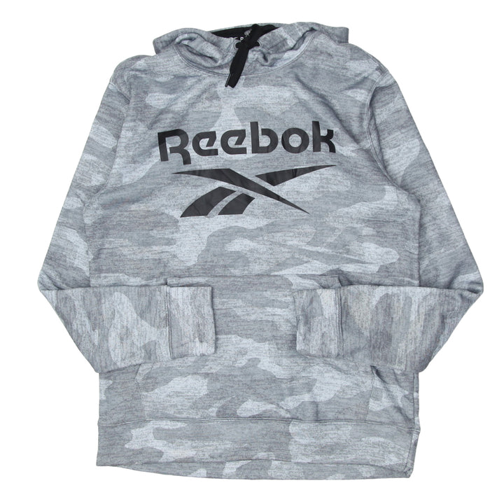 Mens Reebok Camo Pullover Hoodie