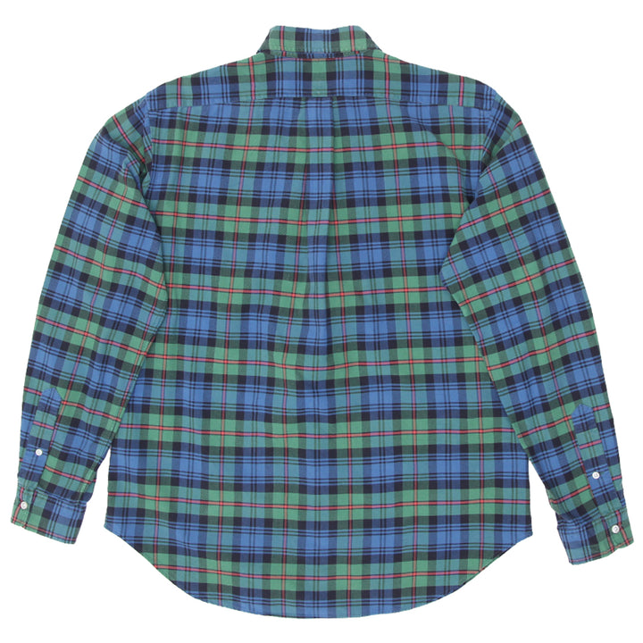 Mens Ralph Lauren Checkered Long Sleeve Shirt