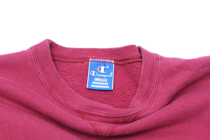 Vintage Champion Embroidered Crewneck Sweatshirt Made In USA