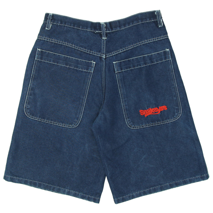 Mens Y2K Snakeyes Denim Jorts