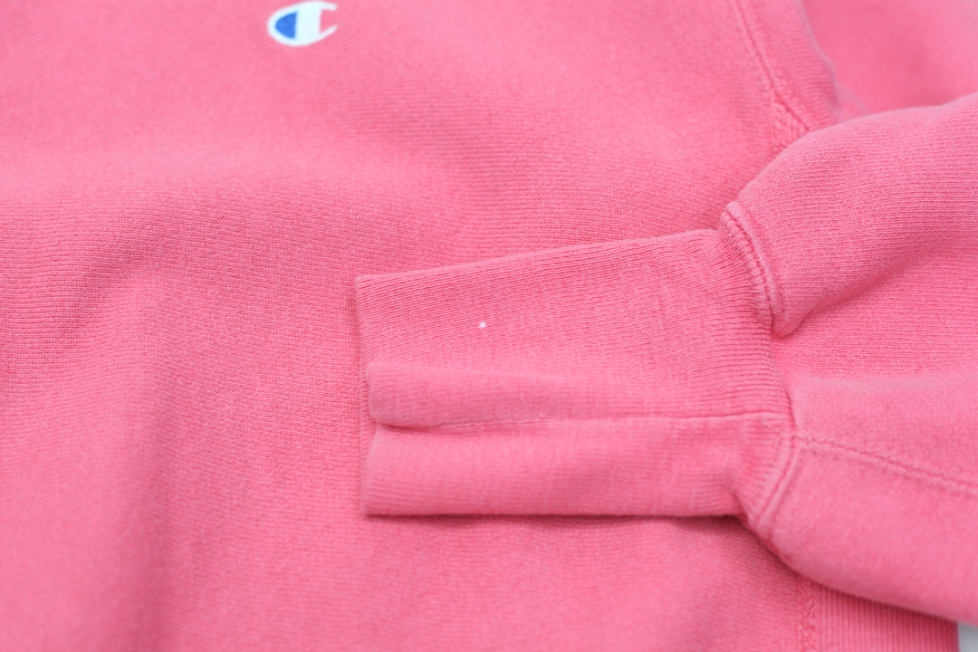 Vintage Champion Reverse Weave Pink Sweatshirt Made in USA