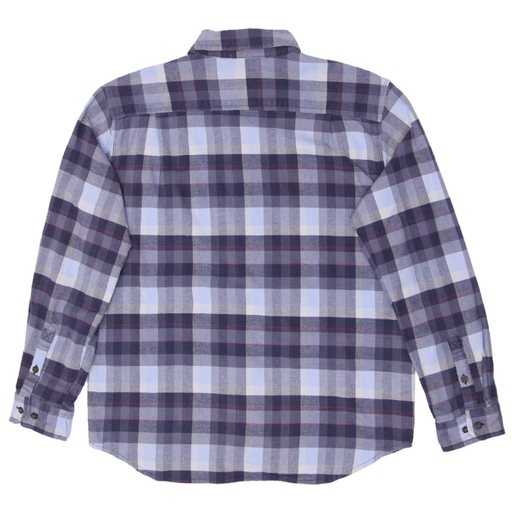 Mens Carhartt Relaxed Fit Plaid Long Sleeve Workwear Shirt