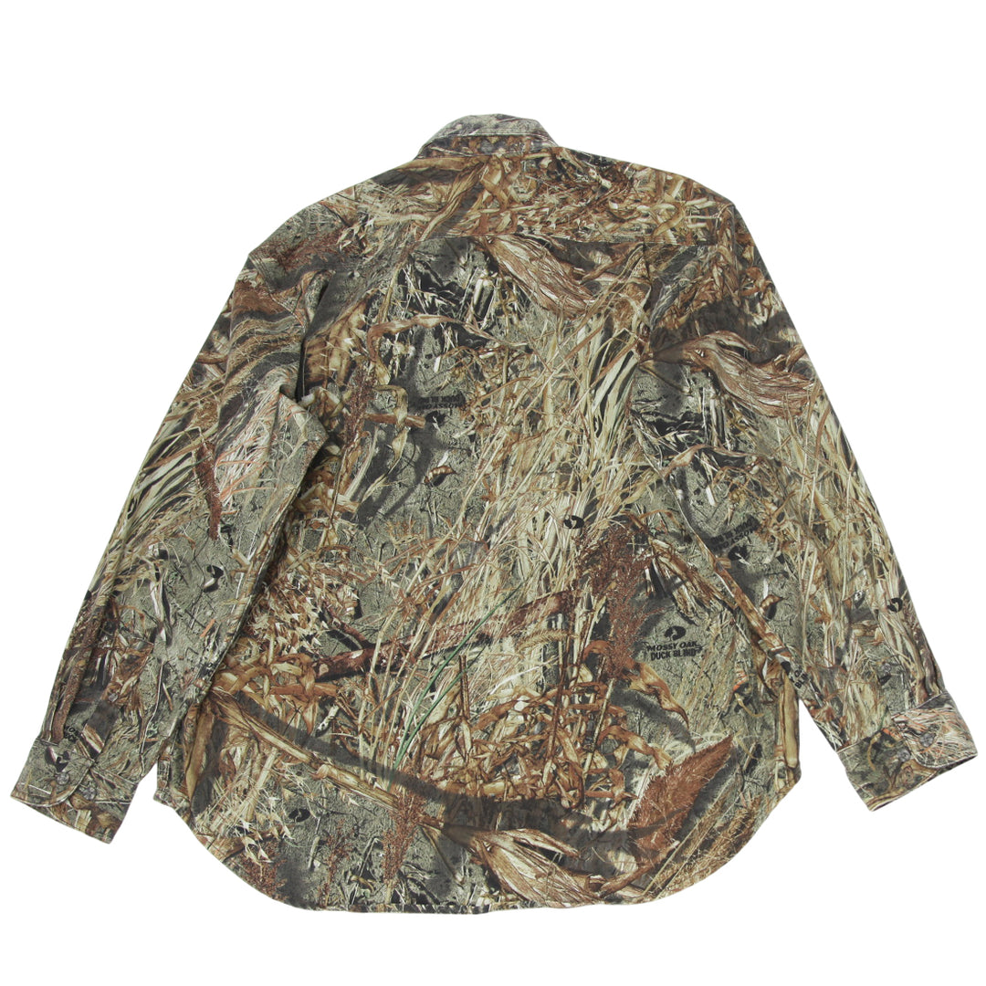 Mens Russell Outdoors Mossy Oack Forest Camo Shirt