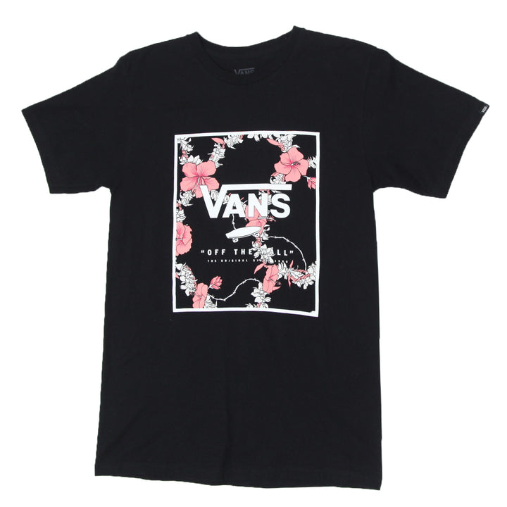 Mens Vans Floral Print Classic Fit T-Shirt