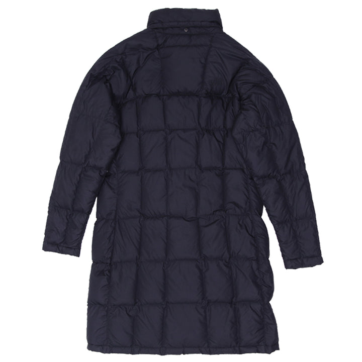 Ladies The North Face Full Zip Puffer Dress Coat Black