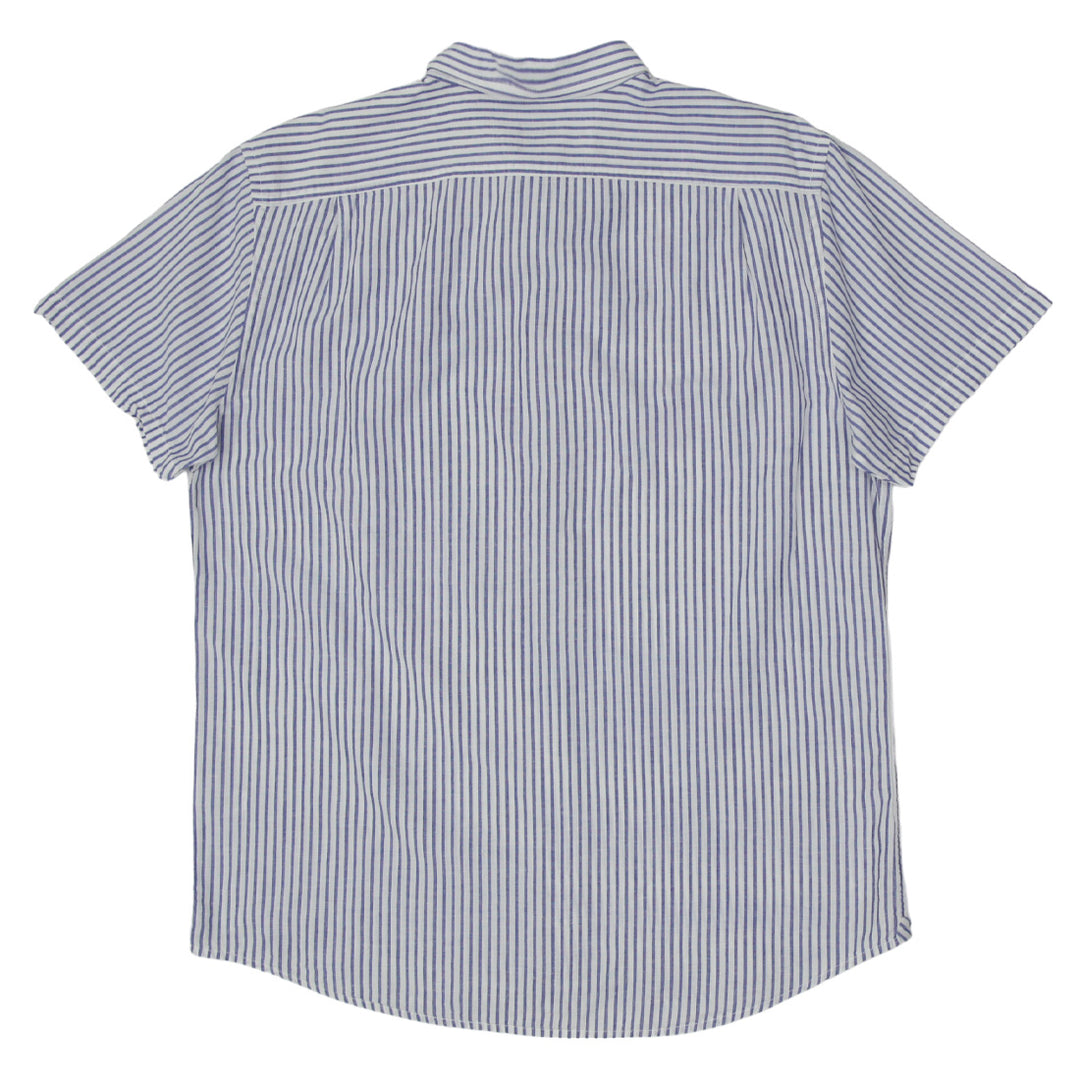 Mens Gap Striped Short Sleeve Shirt