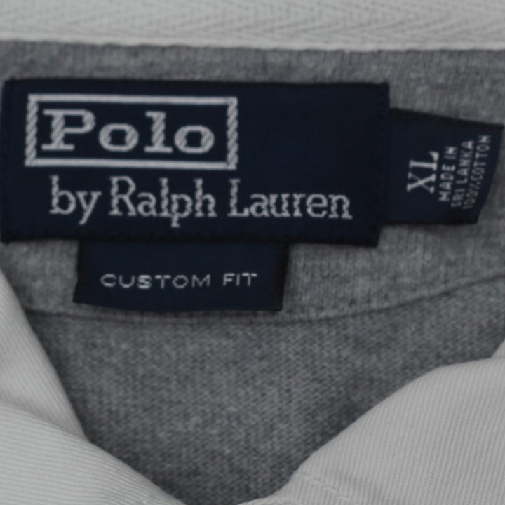 Vintage Polo by Ralph Lauren Custom Fit Rugby Shirt