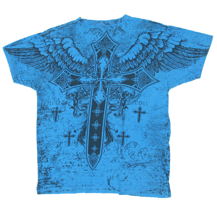 Y2K Mens Konflic Printed T-Shirt