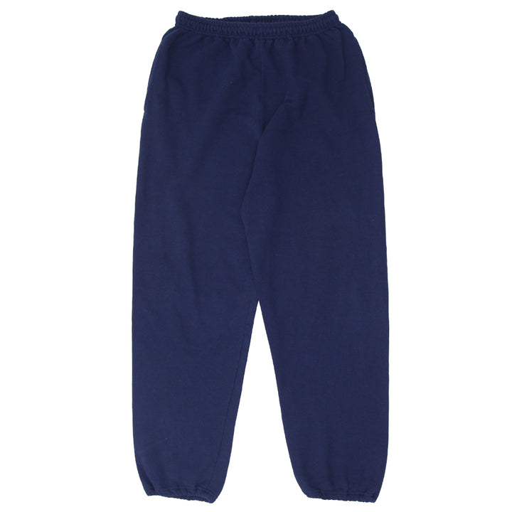 Mens Gildan Fleece Navy Sweatpants