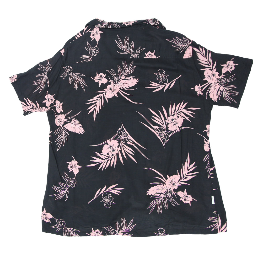 Mens Stussy Wear Floral Hawaiian Shirt