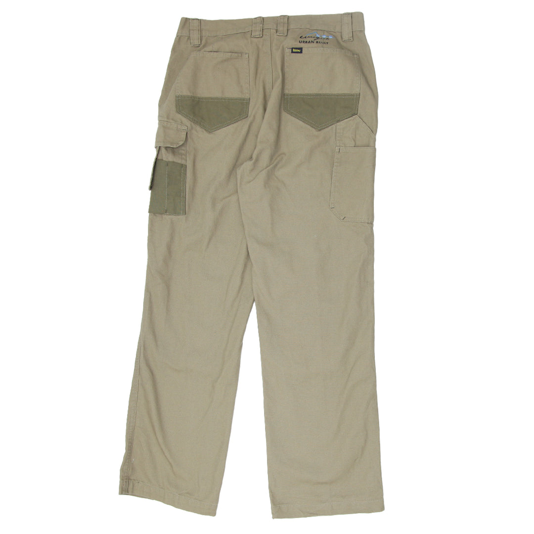 Mens Bisley Cargo Workwear Canvas Pants