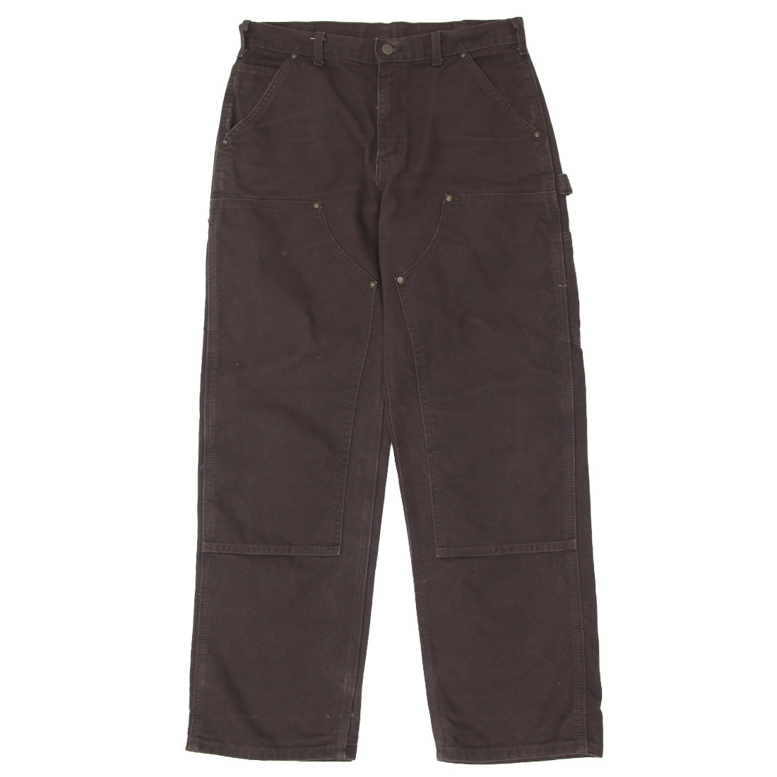 Mens Carhartt B136 DKB Dungaree Fit Double Knee Work Pants – Fashion Rerun  Vintage