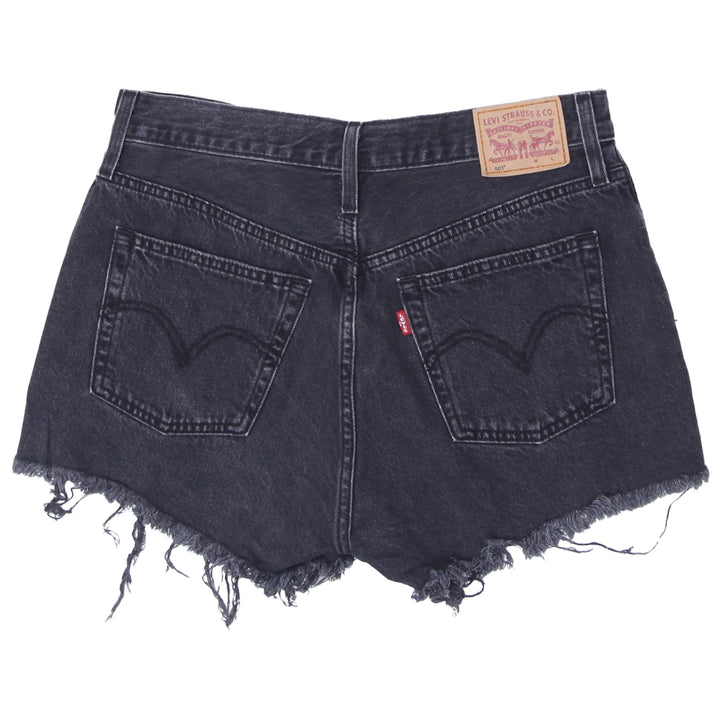 Ladies Levi Strauss 501 Button Fly Denim Shorts