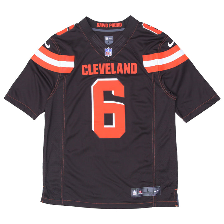 Mens Nike NFL Cleveland Browns Mayfield 6 Football Jersey