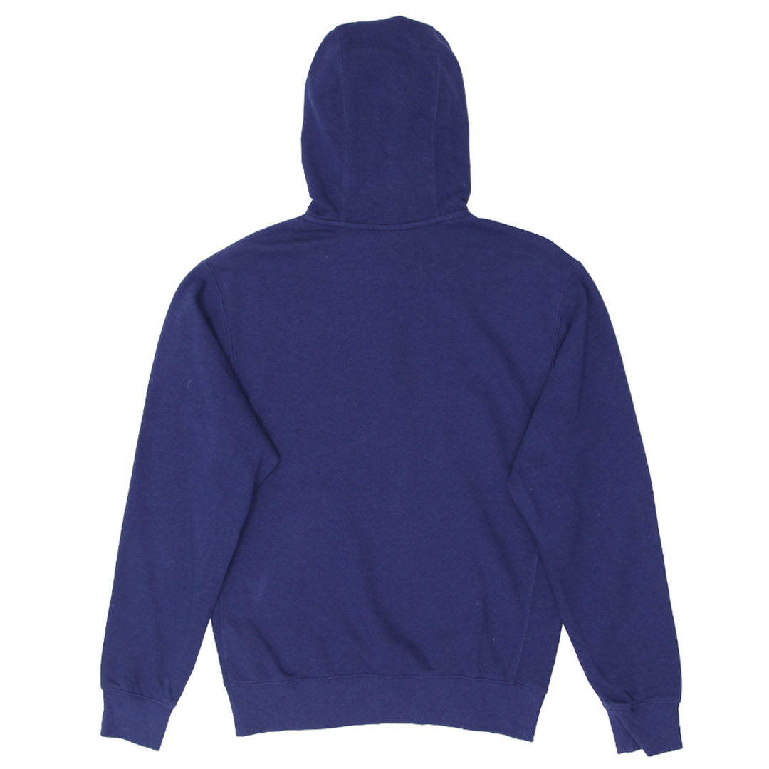 Mens Nike Embroidered Navy Pullover Hoodie